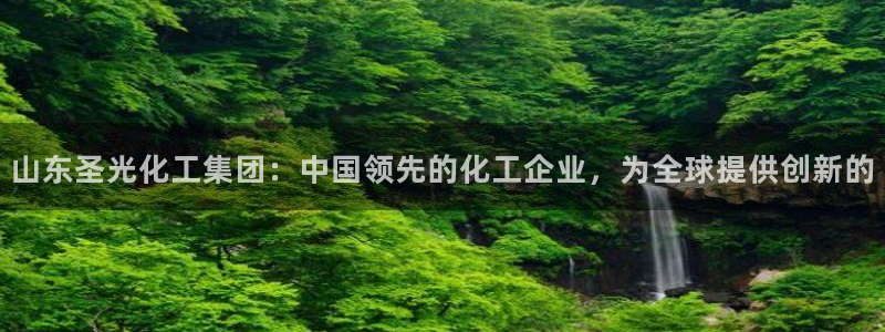 球盟会能提现吗是真的吗：山东圣光化工集团：中国领先的化工企业