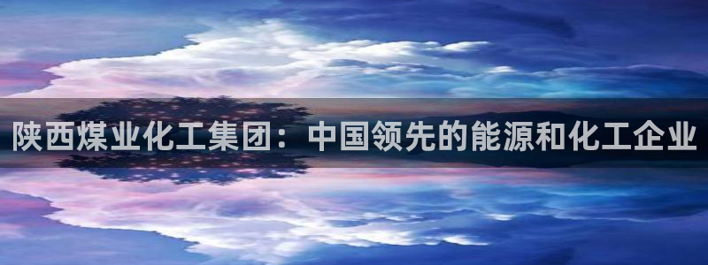 球盟会进不去球员吗：陕西煤业化工集团：中国领先的能源和化工企