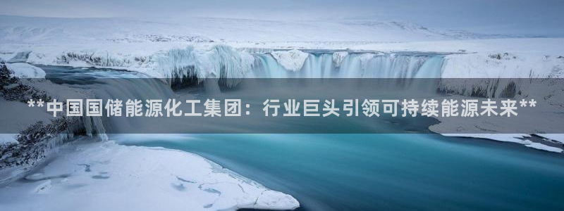 球盟会在线登入：**中国国储能源化工集团：行业巨头引领可持续