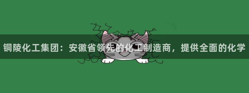 球盟会网址qm9 - 球盟会qmh网页版登录：铜陵化工集团：