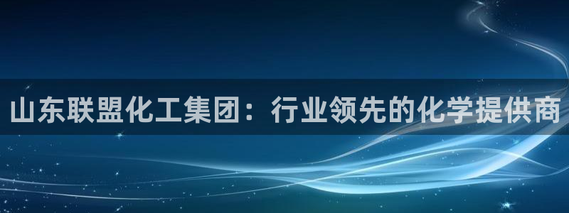 球盟会有限公司怎么样：山东联盟化工集团：行业领先的化学提供商