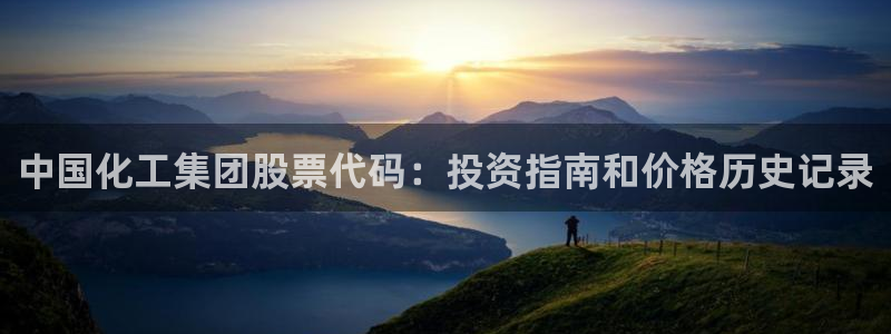 球盟会网页登录入口：中国化工集团股票代码：投资指南和价格历史