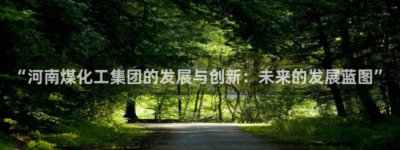 球盟会官方客服：“河南煤化工集团的发展与创新：未来的发展蓝图