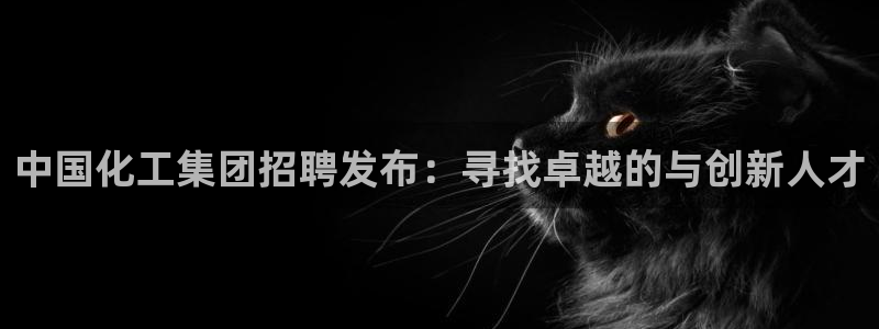 球盟会唯一：中国化工集团招聘发布：寻找卓越的与创新人才