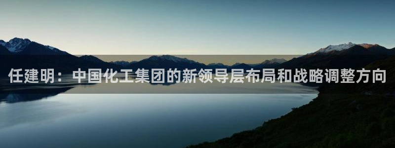 球盟会用的客服聊天是哪个软件：任建明：中国化工集团的新领导层