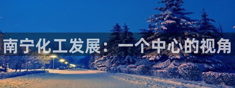球盟会黑款吗知乎：南宁化工发展：一个中心的视角