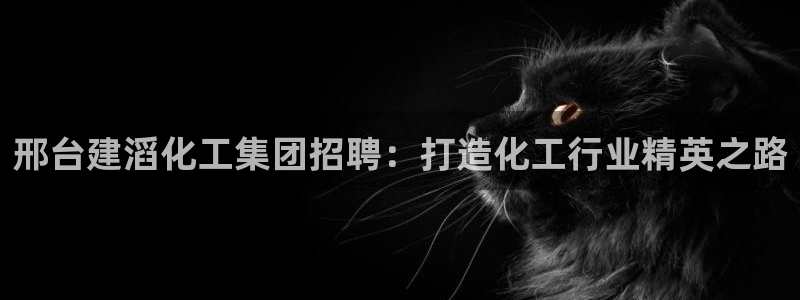 球盟会网址多少：邢台建滔化工集团招聘：打造化工行业精英之路