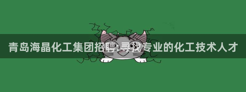 球盟会黑：青岛海晶化工集团招聘:寻找专业的化工技术人才